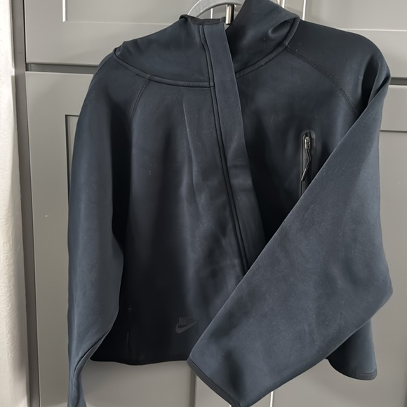 Nike crop jacket Women’s L full zip - Picture 5 of 7